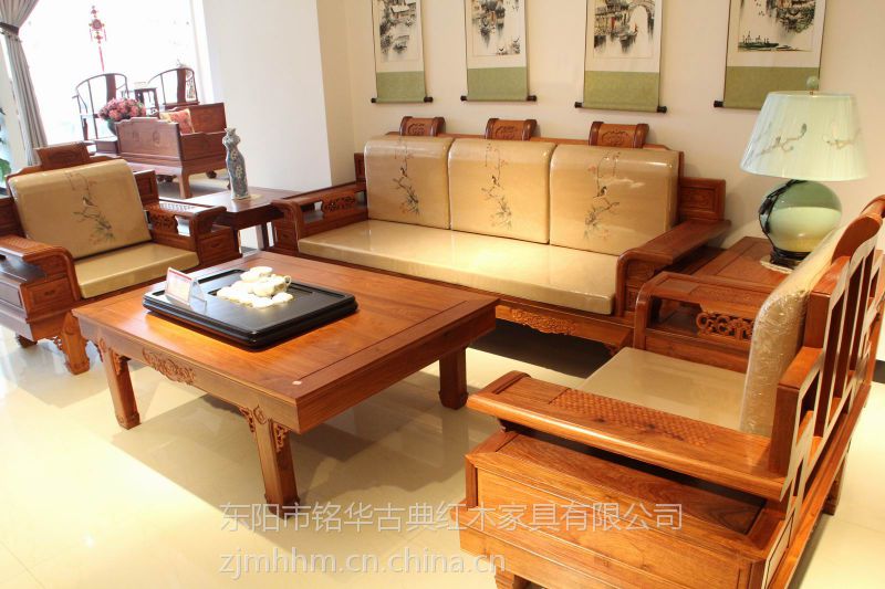 中信红木家具价格红木沙发六件套红木家具的价格太子沙发