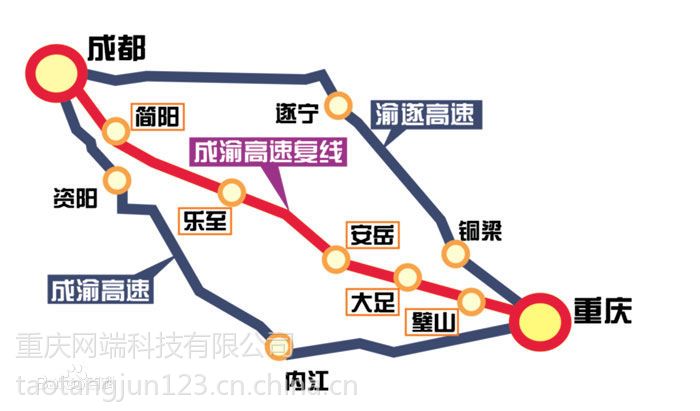 【供应重庆成渝复线高速路t型牌广告】图片