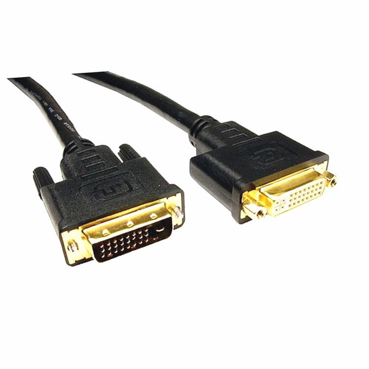 供应dvi线 dvi18 1,18 5,24 1,24 5镀金插头公对公连接线