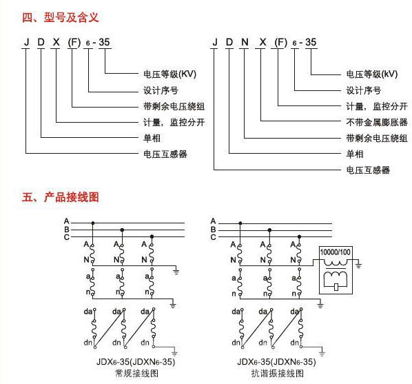 jdxn6-35高压电压互感器