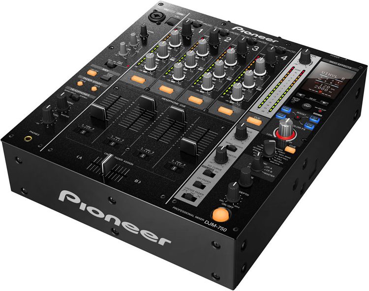 供应新品来了pioneer 先锋 djm-750-k/s 24bit声卡 djm-700 升级 混音