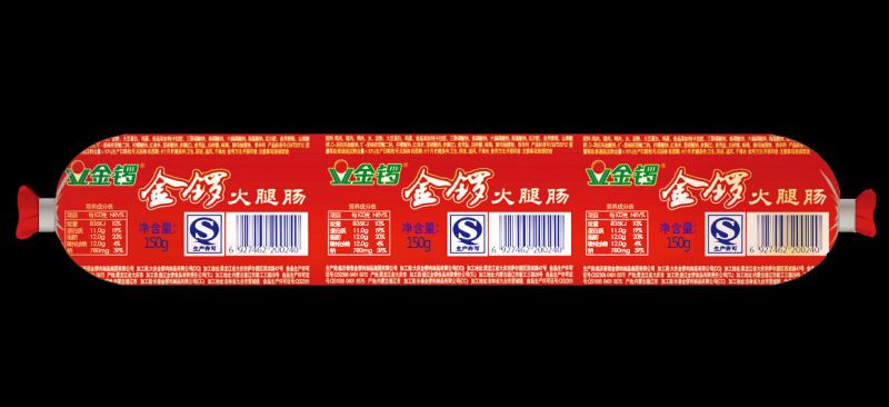 金锣火腿肠150g*18支 猪肉 鸡肉 香肠 烧烤 火锅 煎炸 休闲 食品