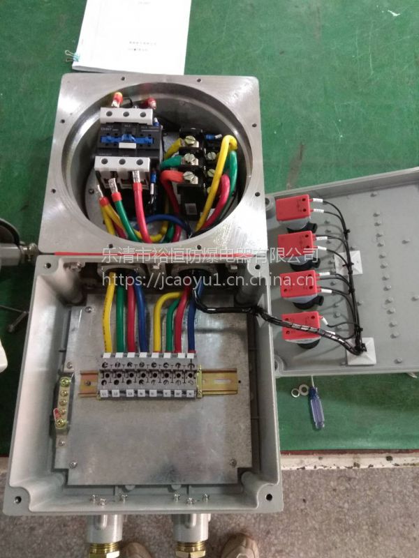 bqc- 三相电动机防爆电源开关箱 防爆控制启动器 乐清