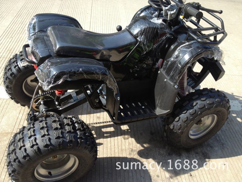 厂家批发110-125cc2代小公牛atv沙滩车四轮越野摩托车轴传动四驱