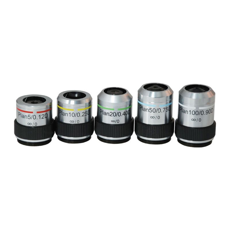 仪器仪表 光学仪器 目镜,物镜 45mm 金相物镜 wd-4005 物镜光学放大