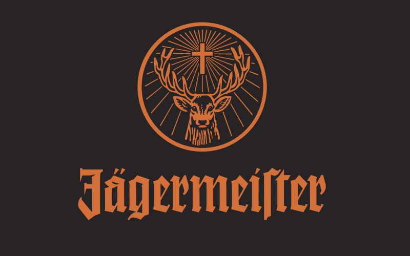 jagermeister野格宣传方巾 公司企业宣传手帕 外贸出口 定制