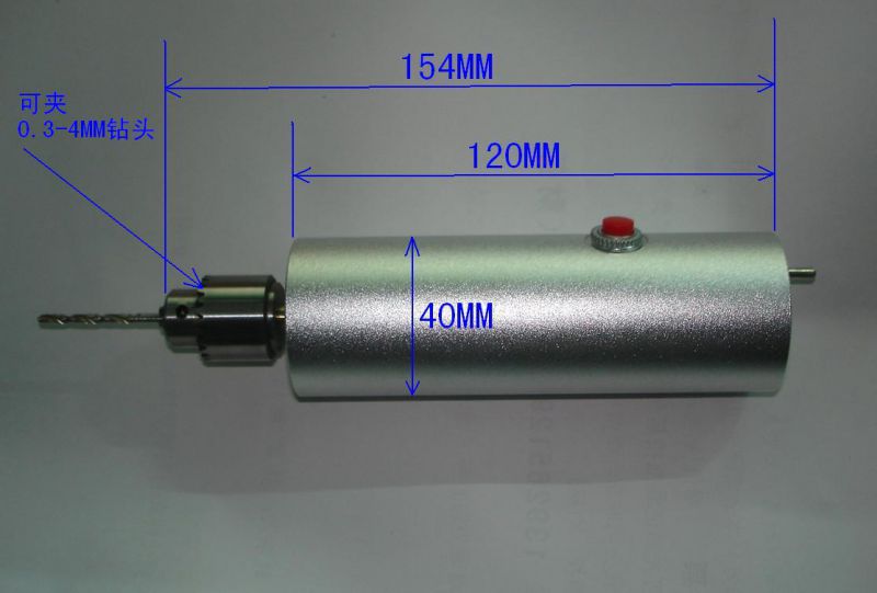 3-4mm钻头 diy 微型电钻 小电钻 铝壳 电钻