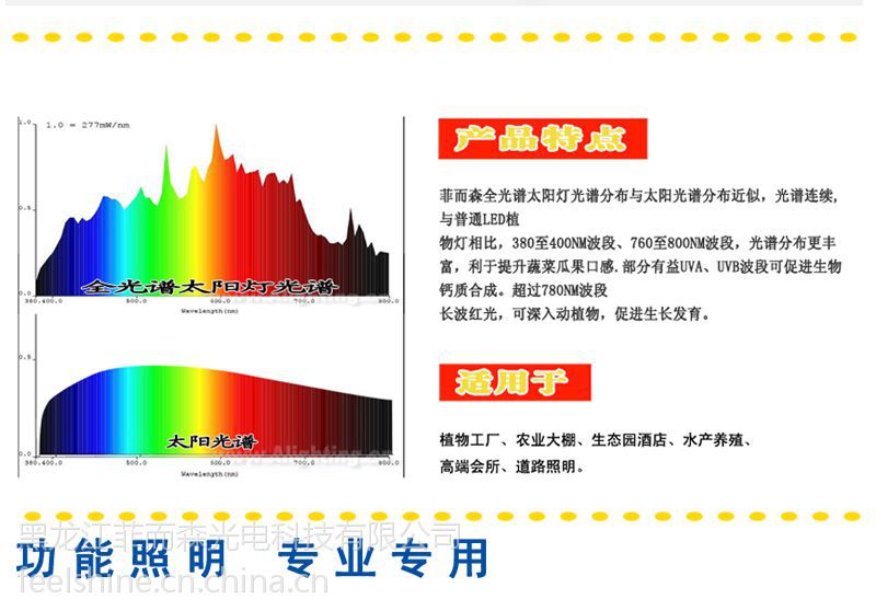 菲而森全光谱太阳灯