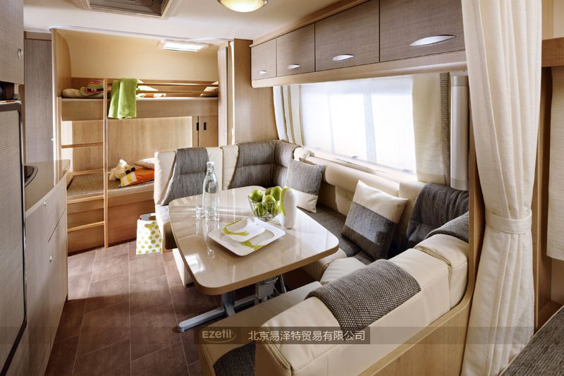 bürstner caravans 德国 宾仕盾盾拖挂式a型premio 450 ts房车