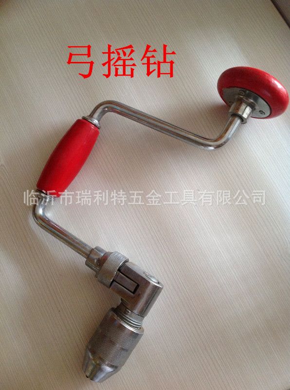 弓摇钻 手摇钻 打孔工具 木工开孔器 木工diy工具