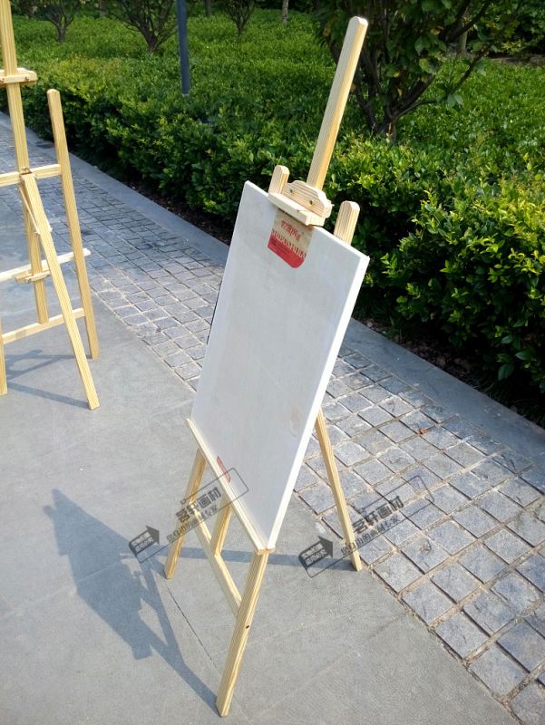 专业生产批发 1.45米松木展示架 油画素描架 实木小画架 支持代发