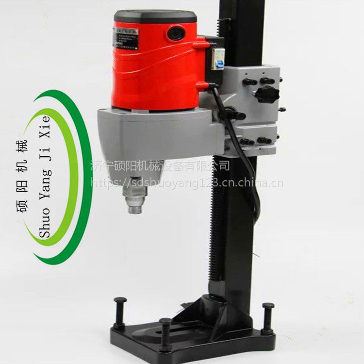山东硕阳HZ-350电动水钻机台式电动水钻机