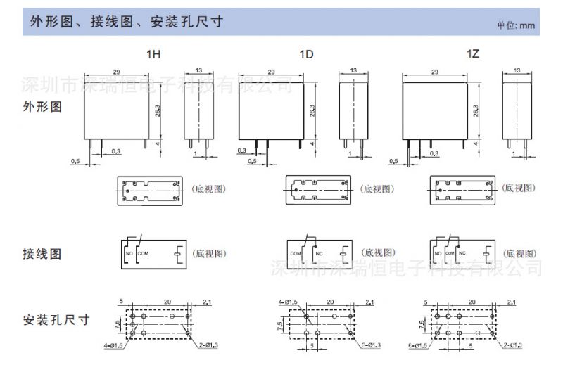 (hf)厦门宏发 jqx-14fw/024-hs hf14fw/024-hspt 继电器
