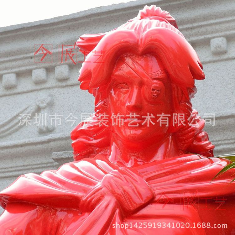 商场例文艺术人物雕塑漫画燎原火漫画卡通功雕塑卡通反目图片