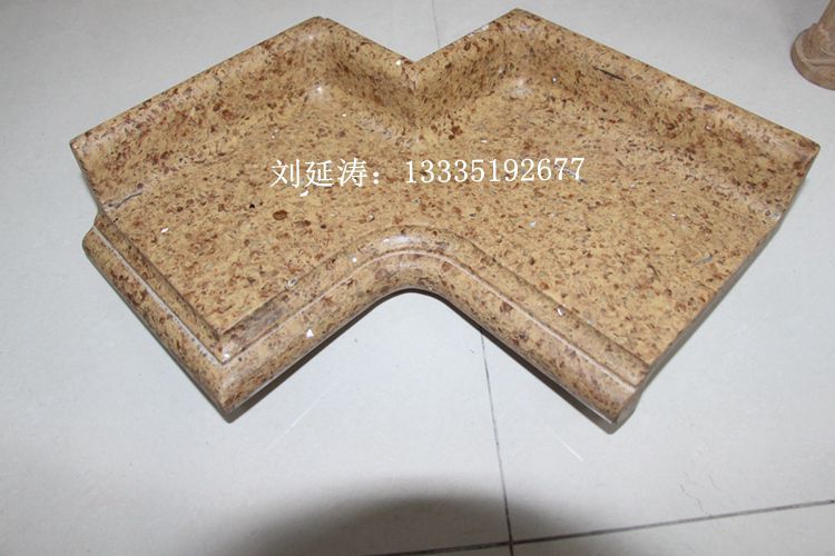 太原石材台面异形磨边机-格特石英石加工中心