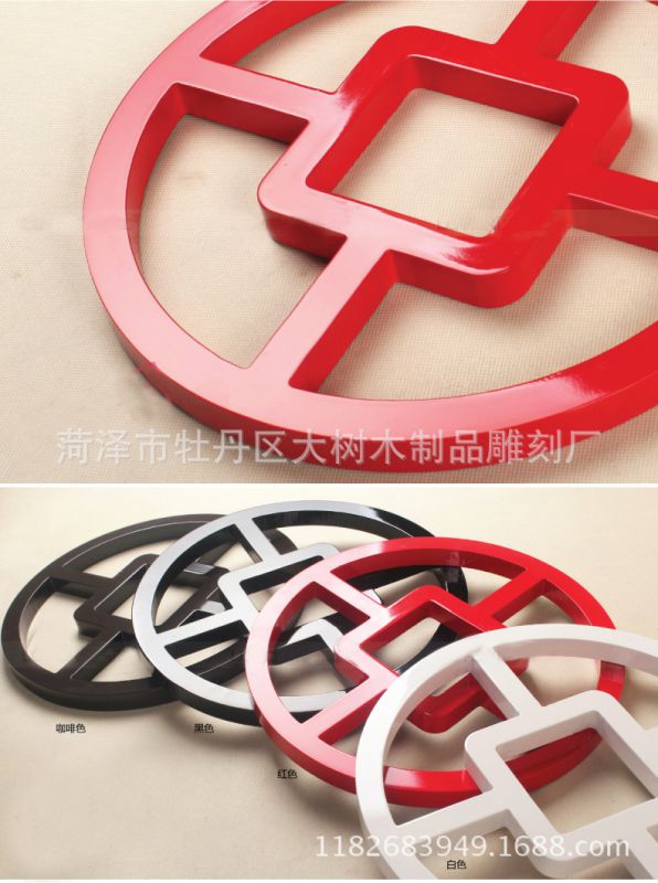 厂家批发3d diy 立体外圆内方墙贴 电视背景墙 可移除墙贴