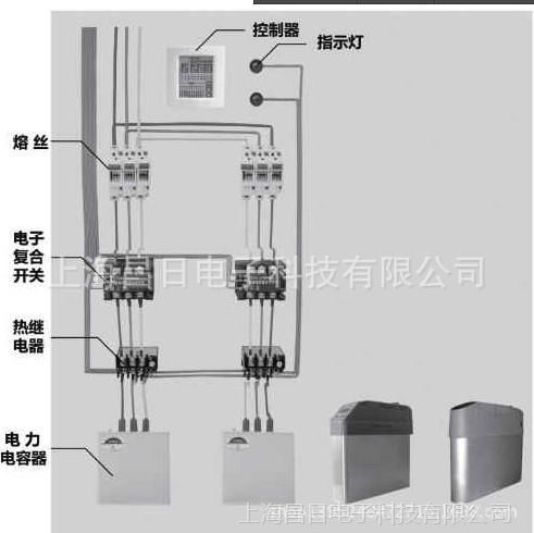 补偿装置 10kvar智能电容器 抗谐波 450v电力电容柜专用 三相共补   