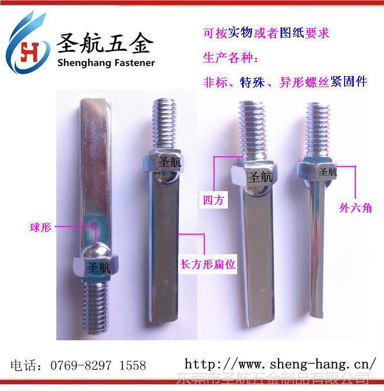 特殊螺丝 特殊螺栓 广东莞特殊螺丝栓制造加工厂