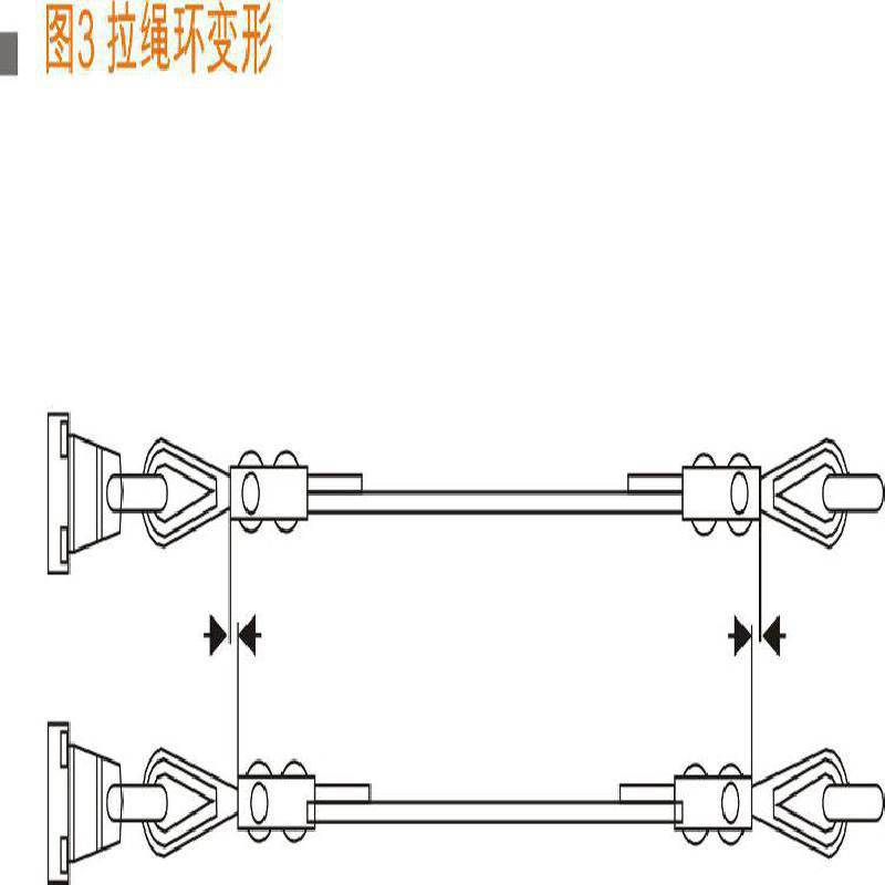 ex-fkt2拉绳开关安装规范示意图