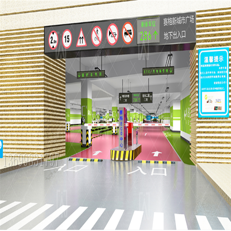 贵州地下车库效果图VR设计方案公司