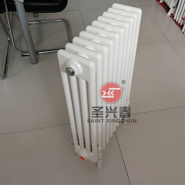 机械焊接gz406钢制柱型散热器 双层防腐