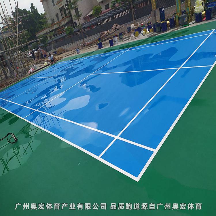 室外篮球场标准,丙烯酸篮球场设计
