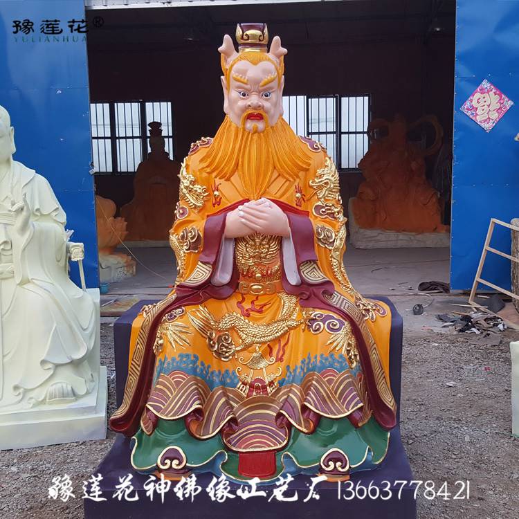 司风唤雨济水龙王佛像井海王佛像九龙圣母神像