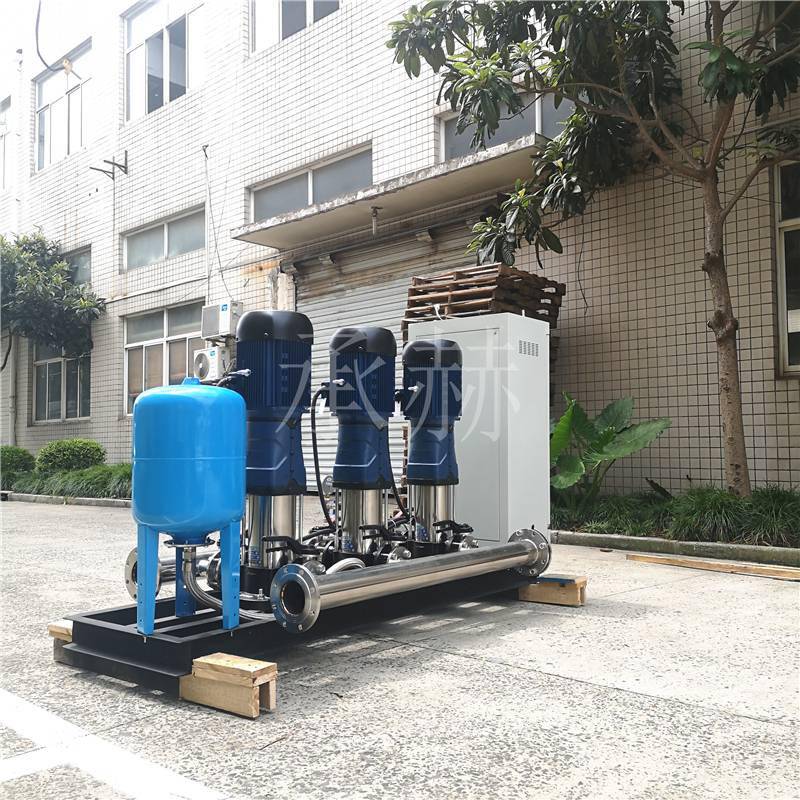 plc控制供水设备变频供水泵组一用一备南方水泵泵房改造