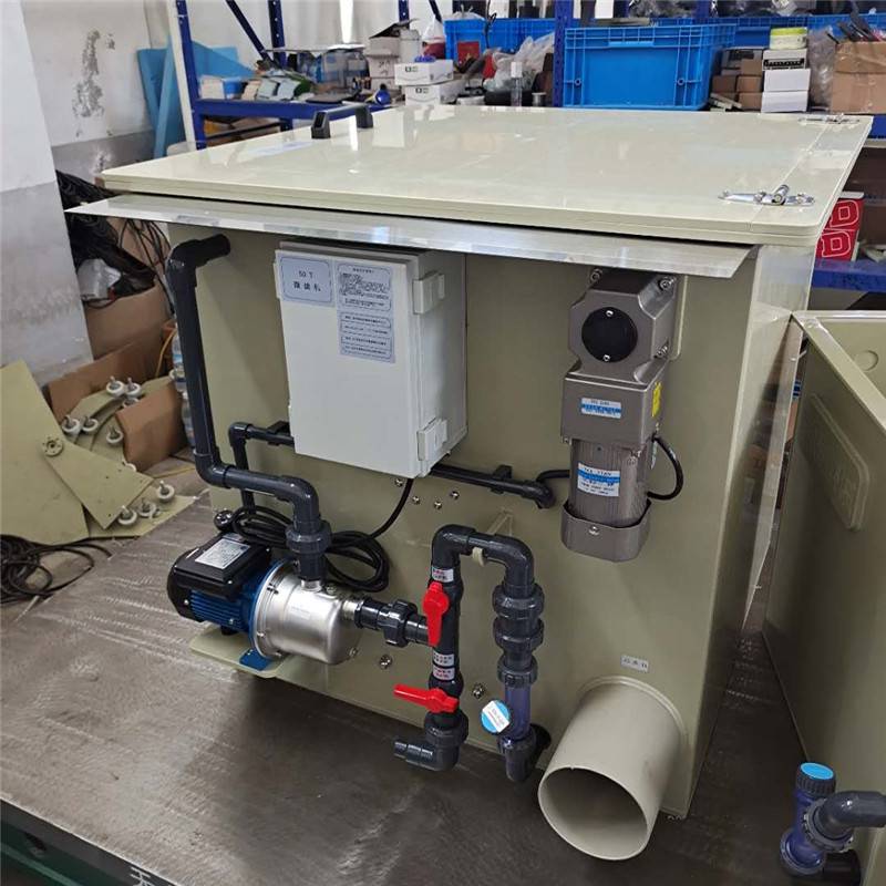 生产水产养殖鲈鱼微滤机粪便高效过滤器