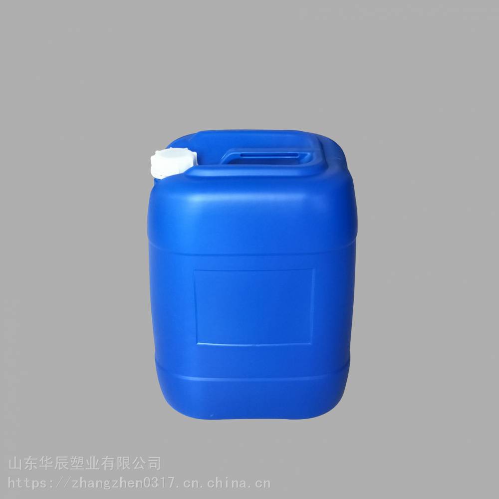 【30公斤蓝色化工塑料桶 30l堆码桶 华辰品牌】图片