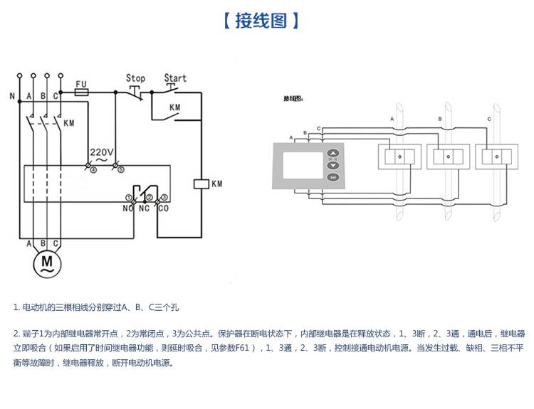 三相缺相保护 过载延时保护器 电梯和升降机电机防护飞纳得d450