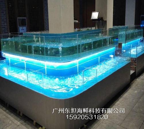 广州黄石海鲜池制冷机-海鲜缸增氧-广州菜市场海鲜缸