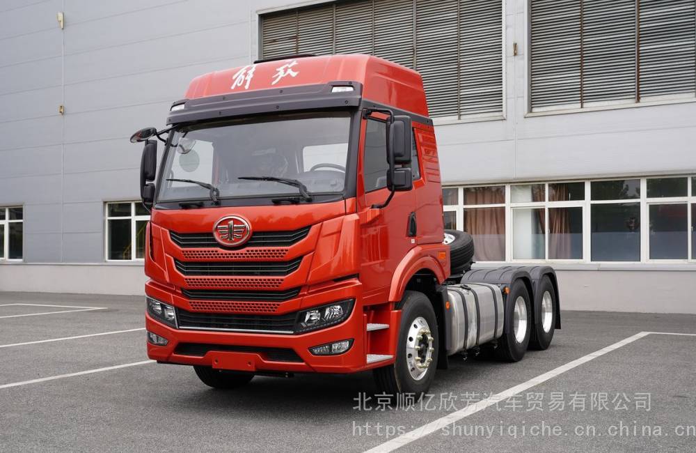 批发北京青岛解放悍v6×4牵引车 北京悍v400马力牵引车批发