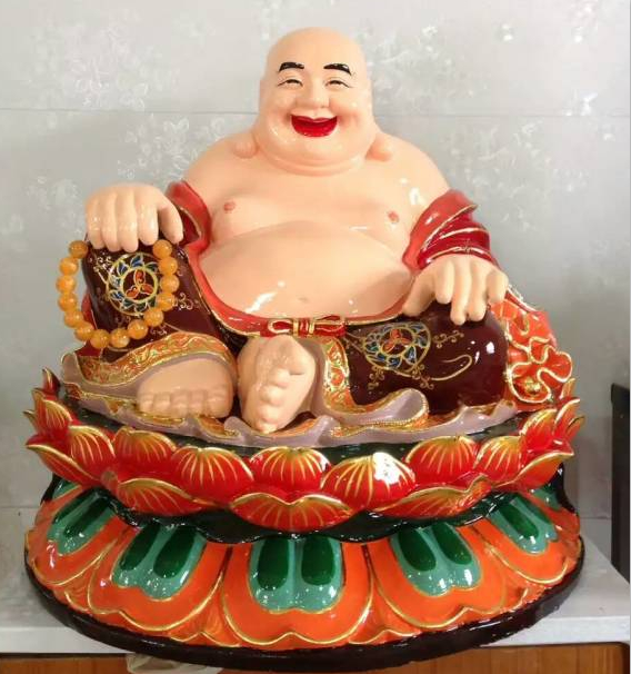 善缘品牌佛像厂家定制 弥勒佛佛像 寺庙开心罗汉神像 大肚佛像 笑佛