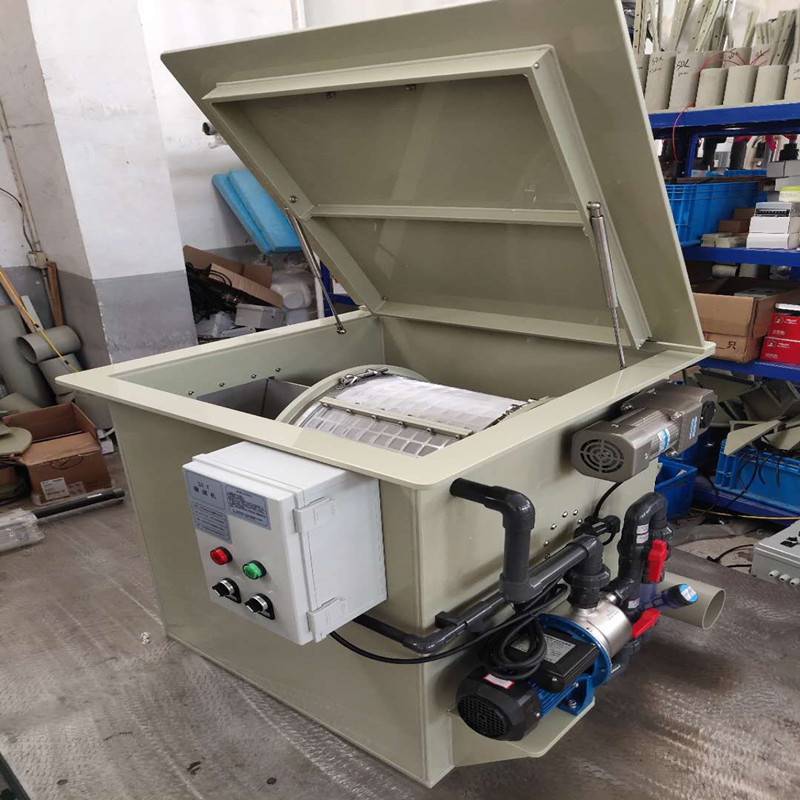 工厂化水产养殖微滤机 全自动过滤器 自动清洗转股粪便过滤器