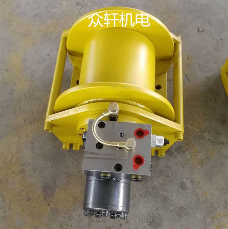 贵州优质一吨吊车卷扬机内置液压马达运行平稳可配离合器