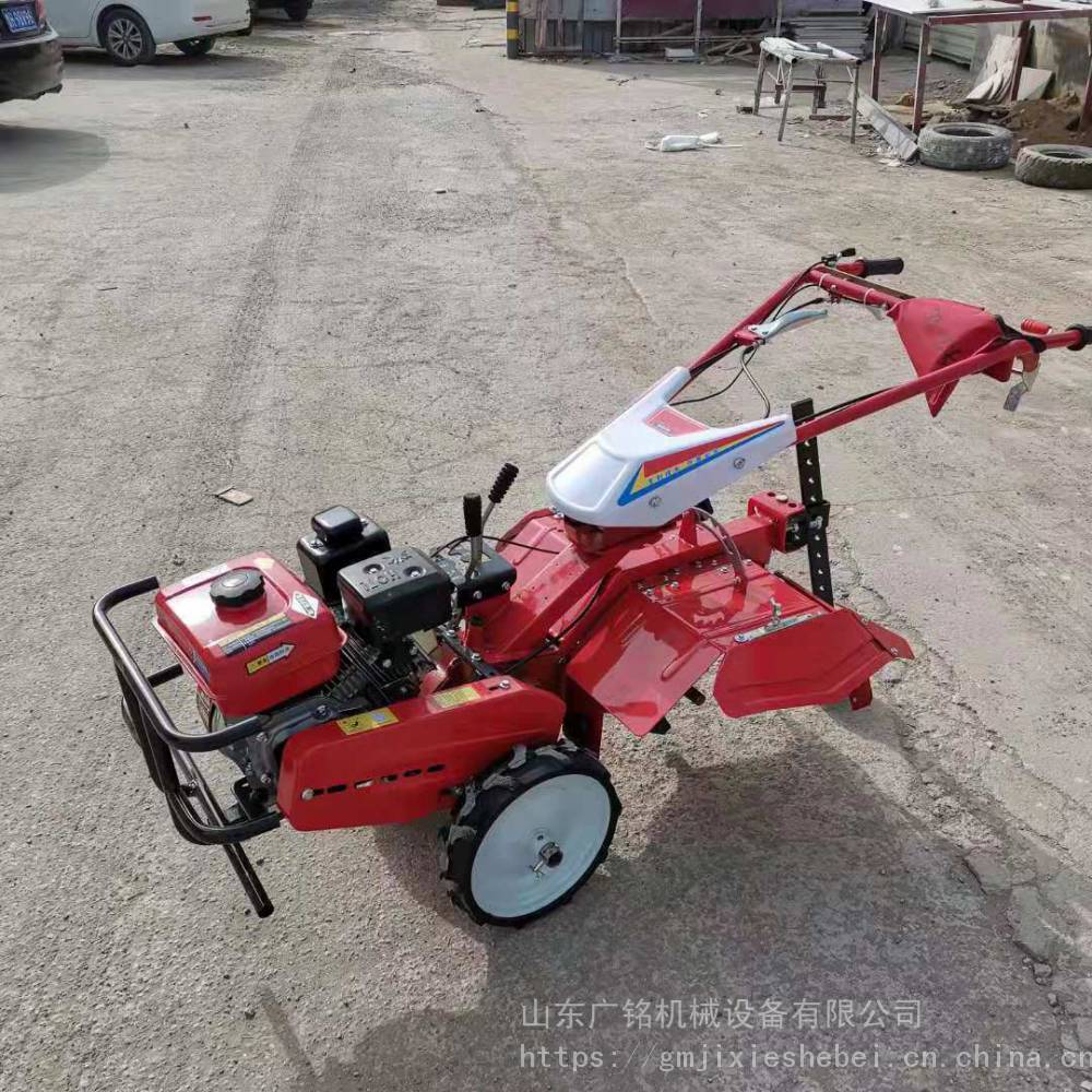 广铭机械 四驱微耕机批发 柴油10马力四驱微耕机 四驱后旋耕地机