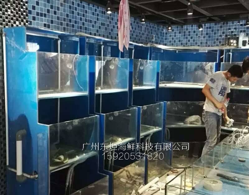 荔湾黄岐海鲜池定做电话-海鲜塑料池箱-广州大排档海鲜鱼池
