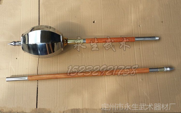 武术器材不锈钢大锤武术用品长兵器十八般兵器影视道具厂家直销