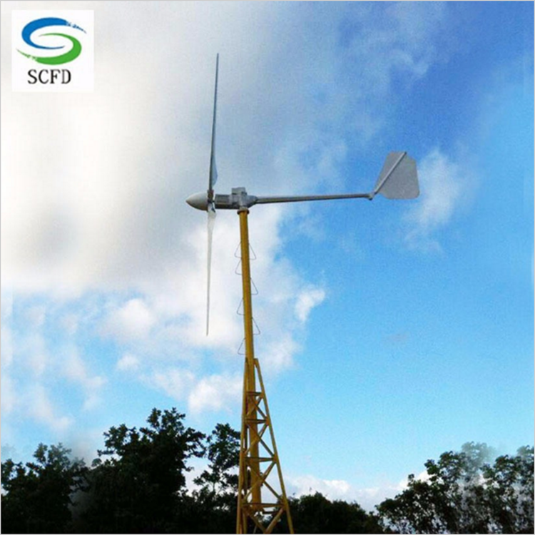 河北固安县2kw风力发电机 养殖风力发电机晟成厂家供应
