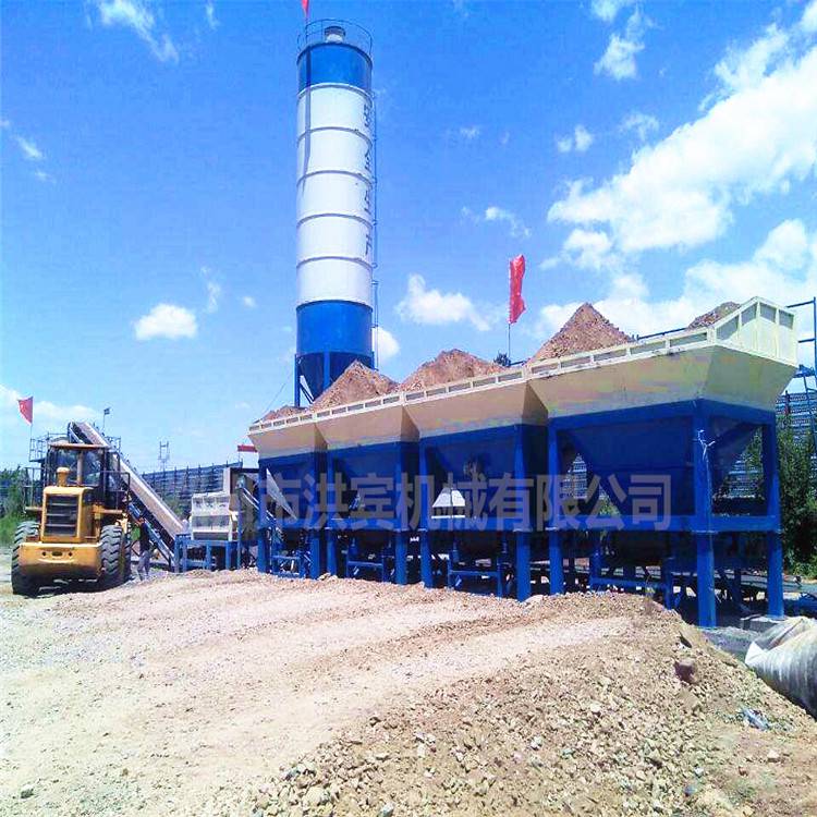 600吨水稳站设备 厂家直销混凝土拌合站 稳定土拌合站