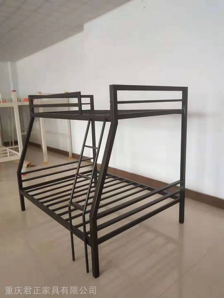 厂家定制上下铺铁艺床 成人高低双层铁床 宿舍学生公寓床 子母铁艺床