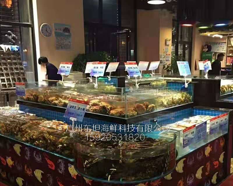 广州林和海鲜池图片-海鲜塑料池箱-广州土建海鲜鱼池做防水