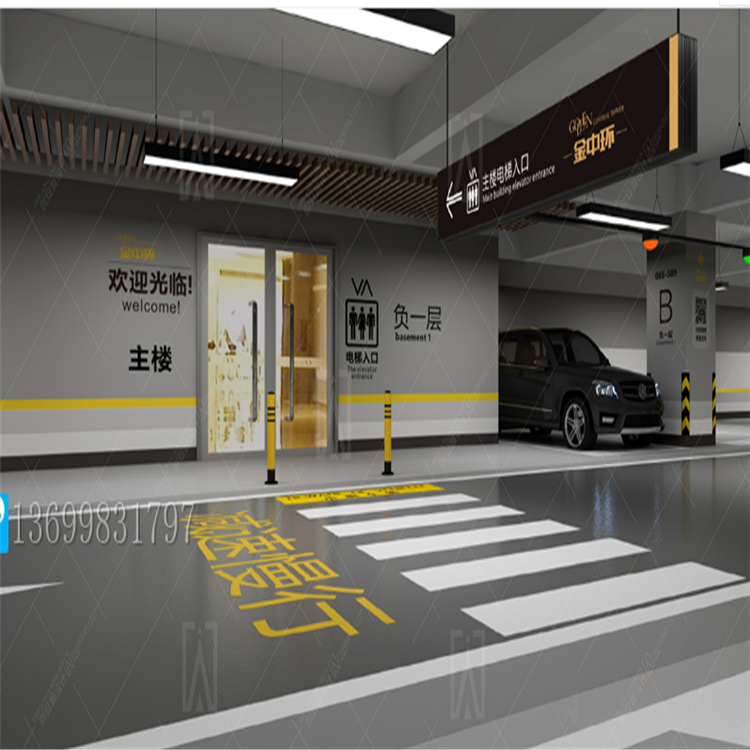 贵州地下车库效果图VR设计方案公司