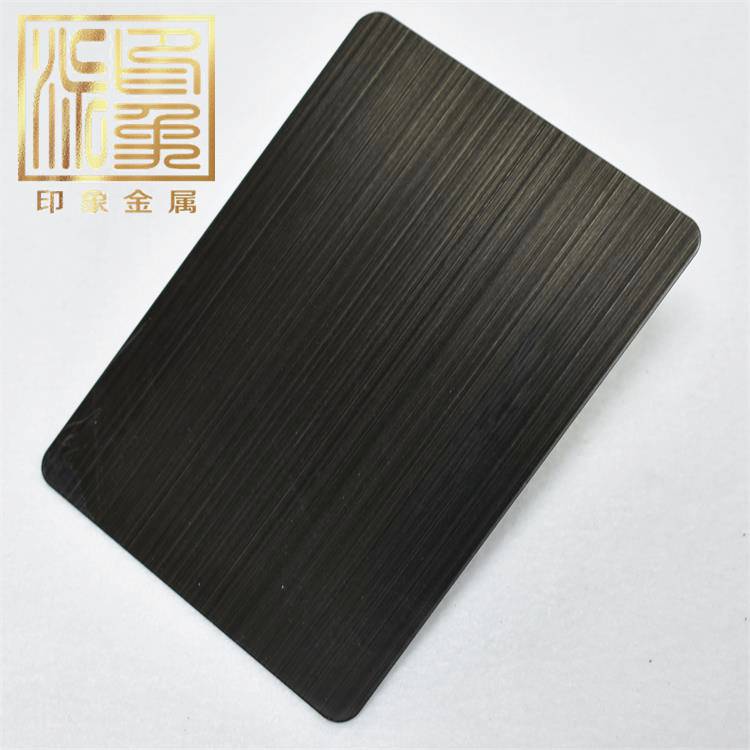 纹理细腻发黑青古铜不锈钢 专业表面处理加工厂