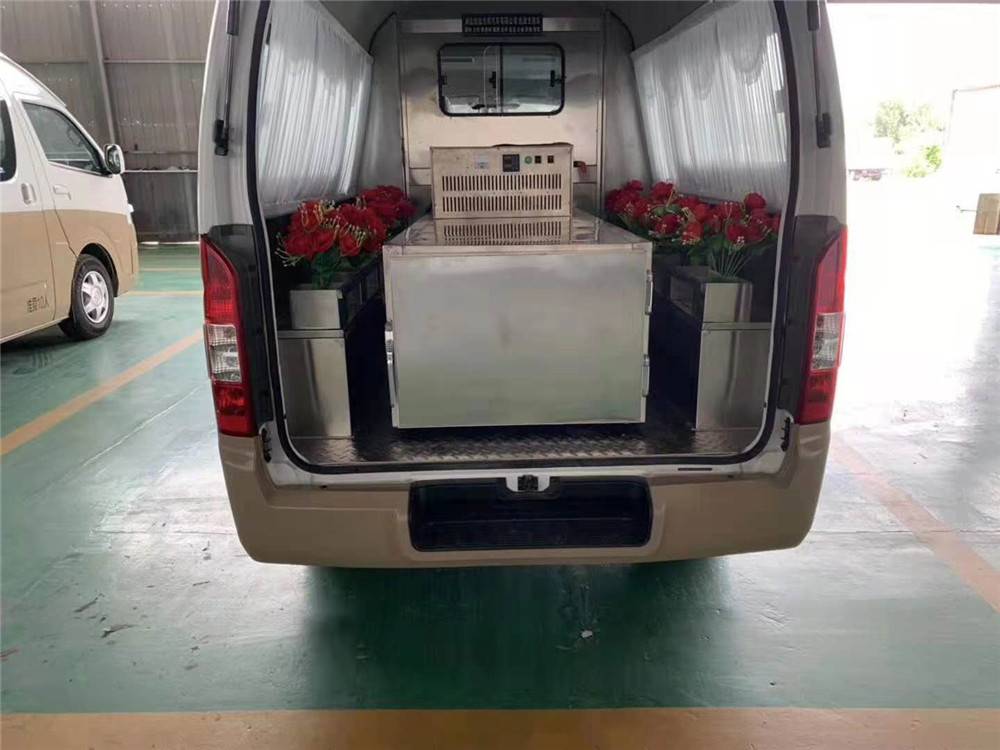【中型 殡仪车2-5座 殡葬车 低价】图片
