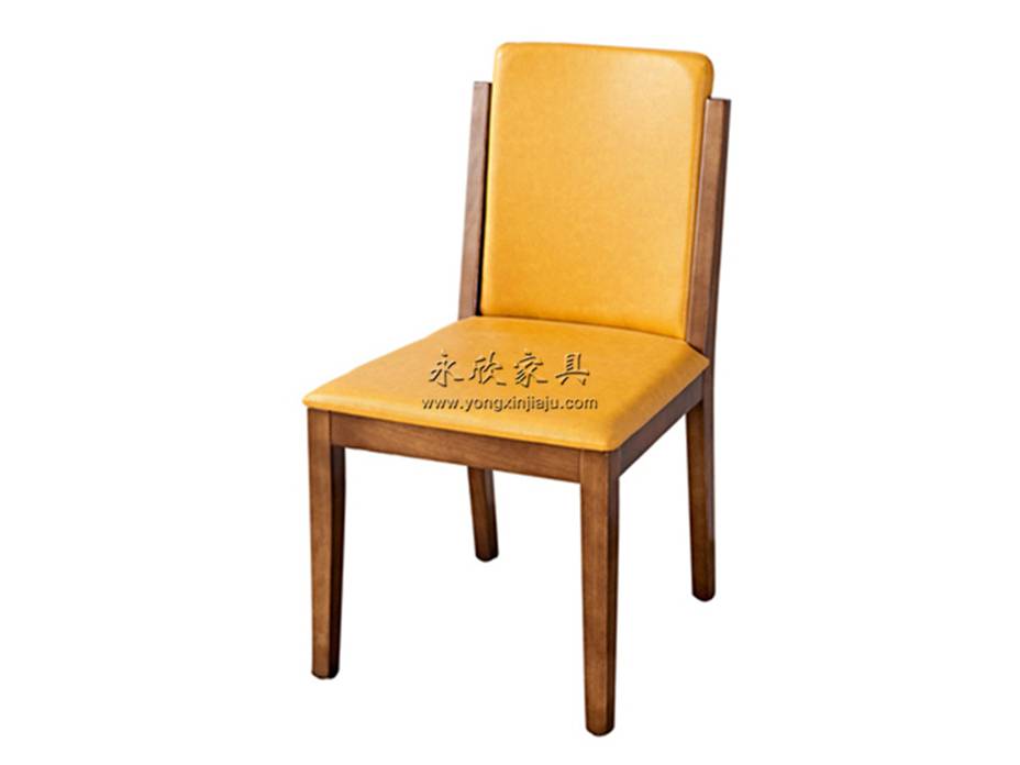丽江市面馆家具定做中式菜馆实木椅子