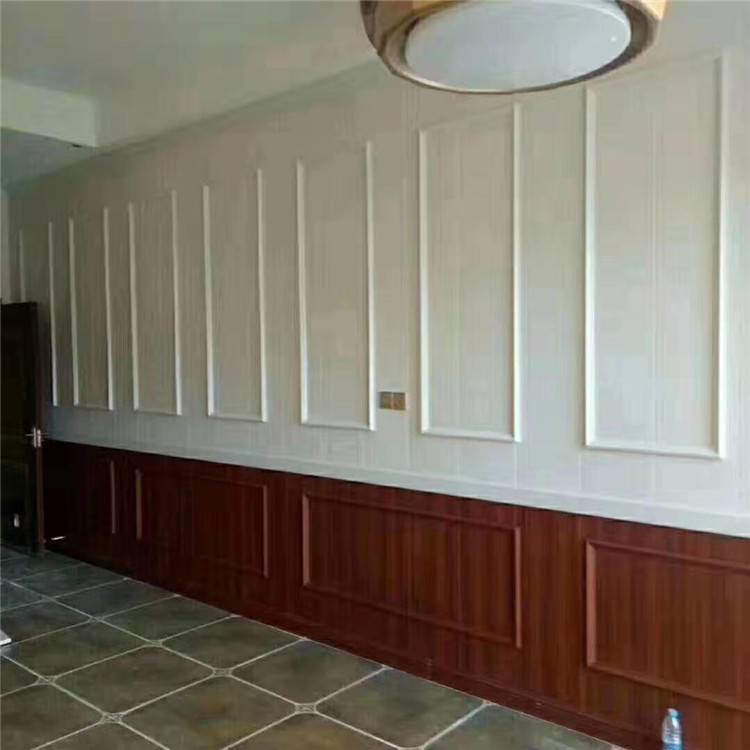 室内免漆护墙板全屋制定快装板 400竹木纤维集成墙板