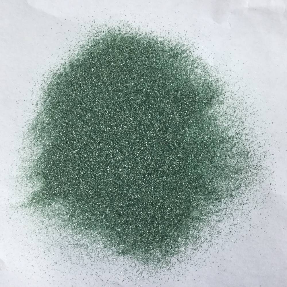 供应优质绿碳化硅 绿碳化硅用于不锈钢表面喷砂绿色金刚砂