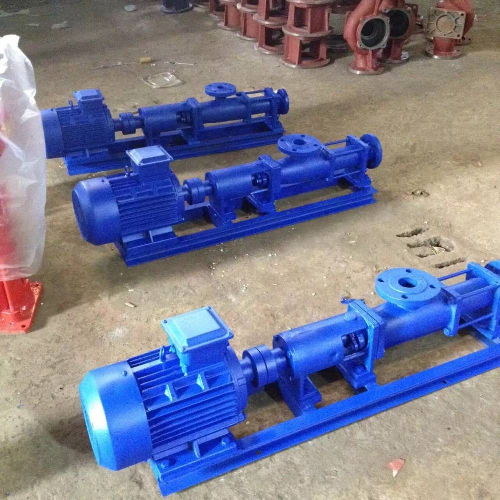 单螺杆泵厂家污泥螺杆泵型号卫生螺杆泵原油螺杆泵g60-1众度泵业